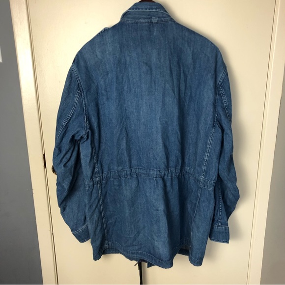 Polo Ralph Lauren Denim Utility jacket size M- - Picture 2 of 11
